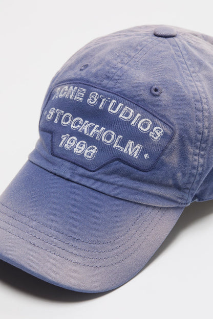 Screenprint baseball cap - Navy