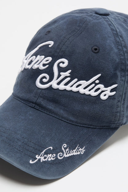 Embroidered logo cap - Deep blue