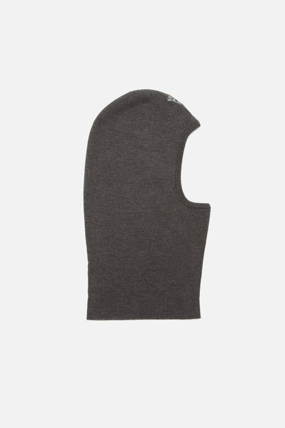 Wool logo balaclava - Anthracite grey