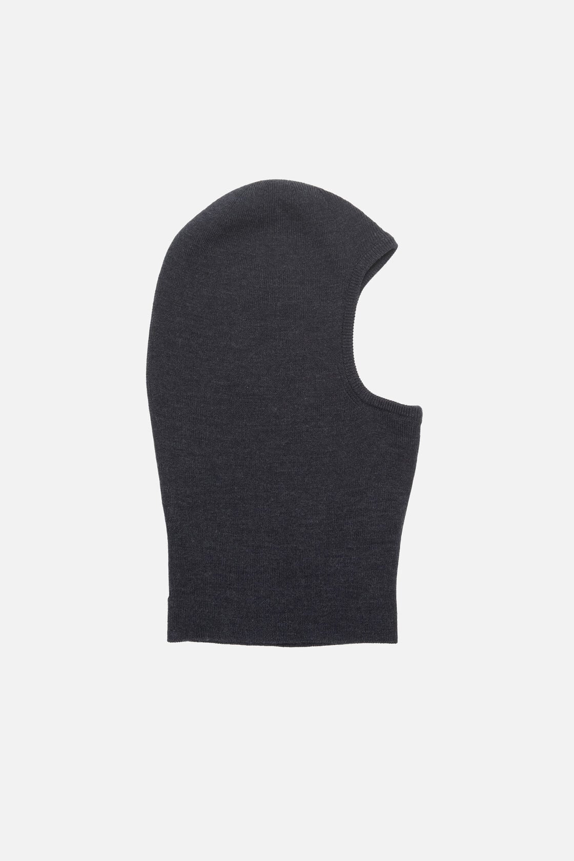 Merino wool balaclava - Dark Navy Melange