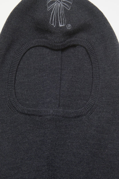 Merino wool balaclava - Dark Navy Melange