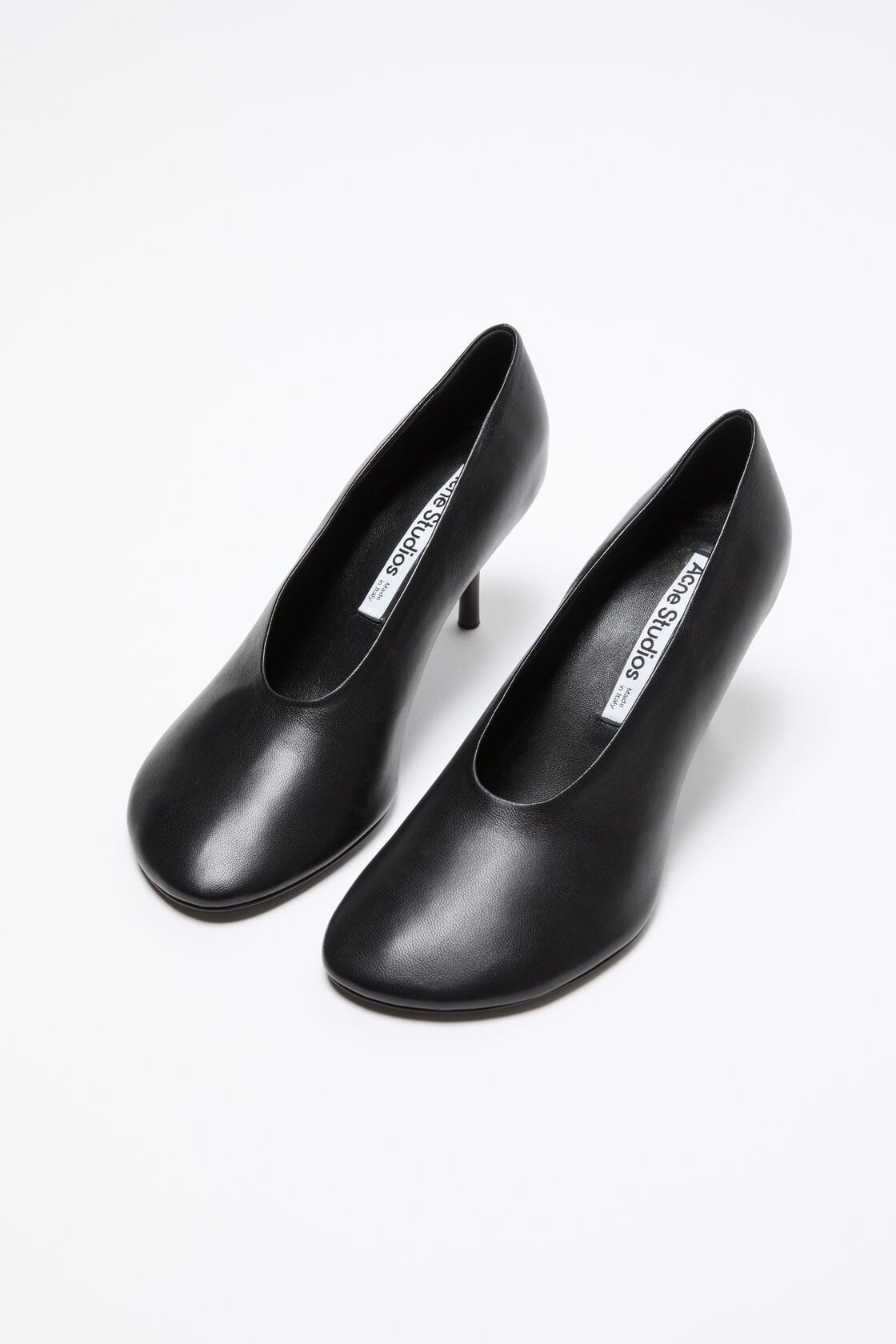 Leather pump - Black