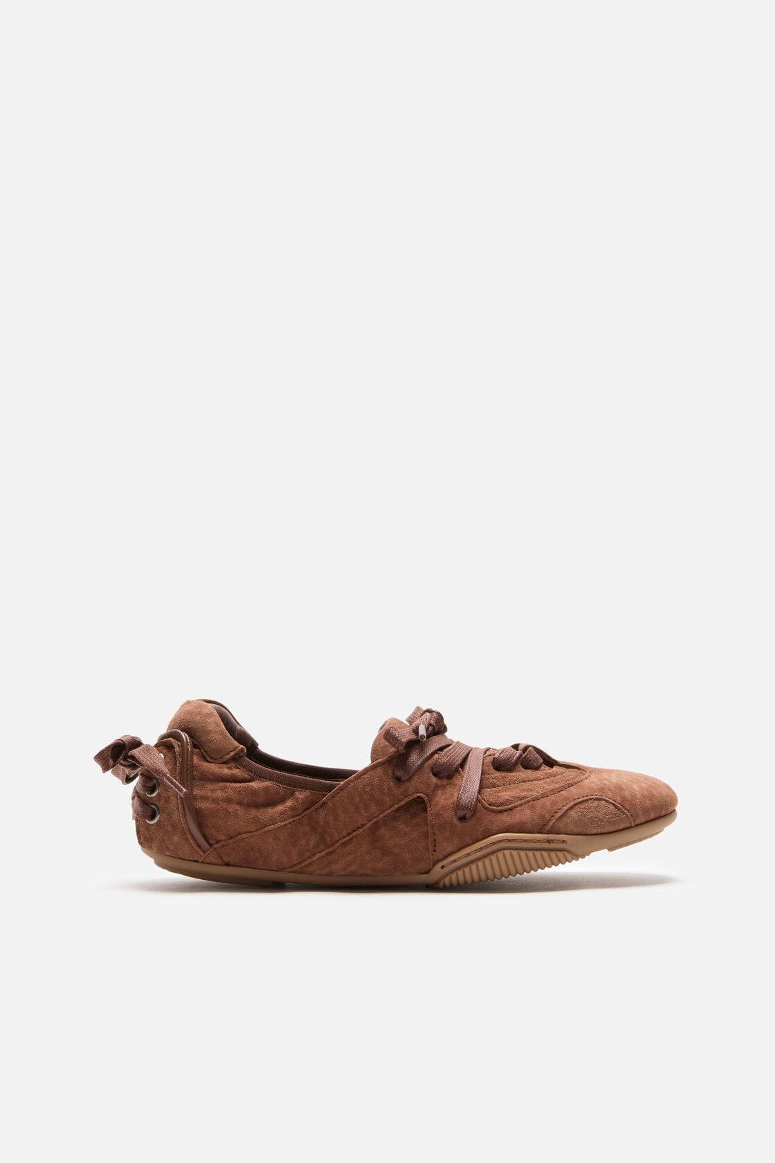Lace-up Shoes - Brown