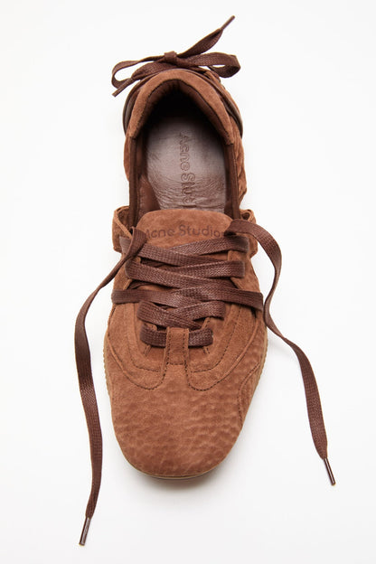 Lace-up Shoes - Brown