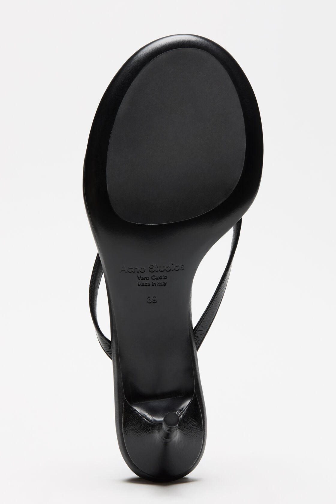 kitten heel sandals - Black