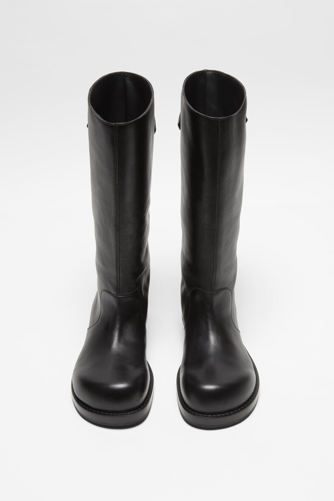 Leather boots - Black