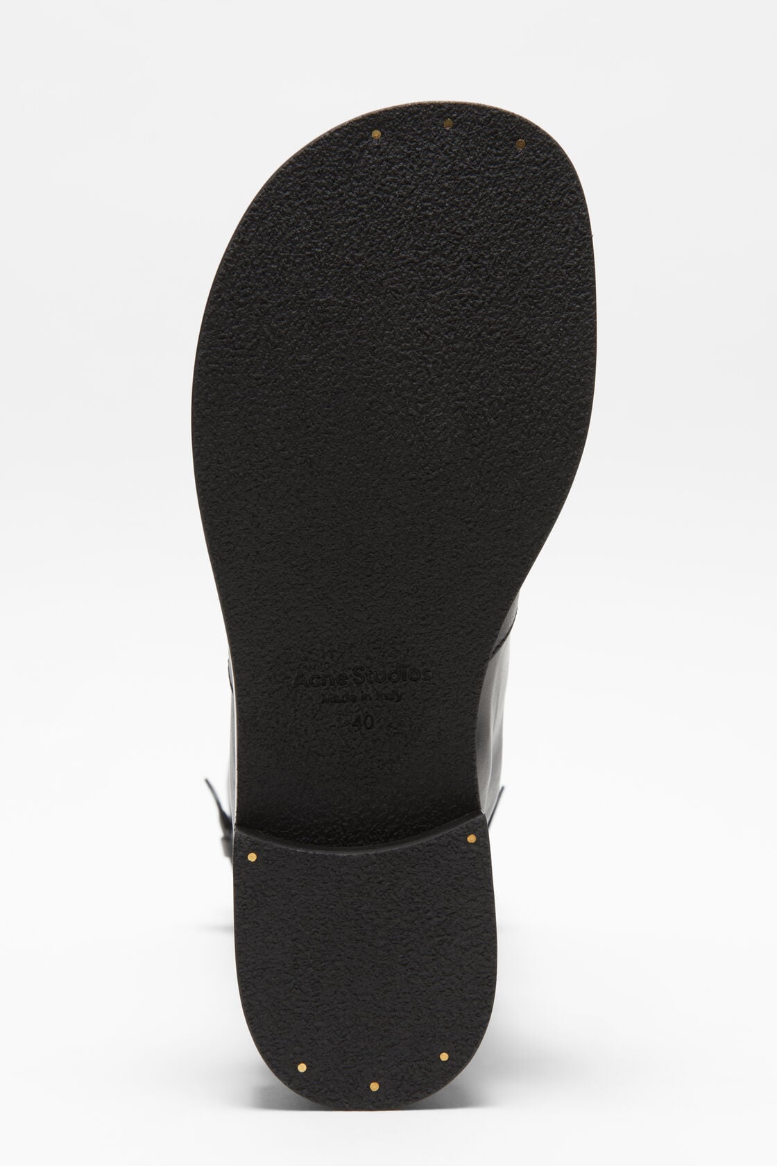 Leather boots - Black