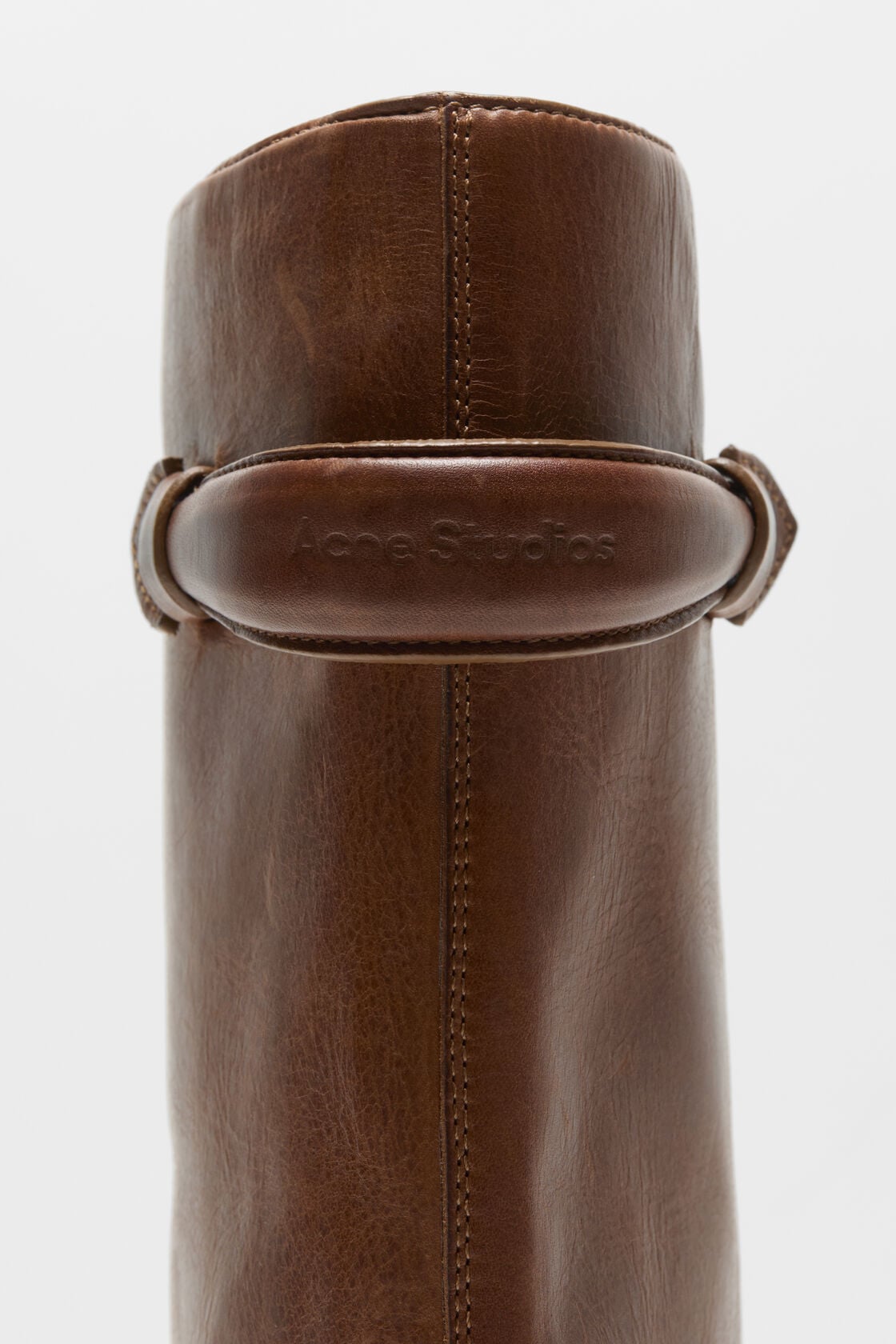 Leather boots - Dark brown
