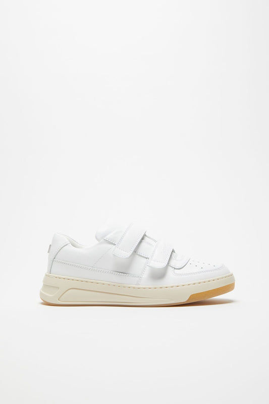 Velcro strap sneakers - Optic white/ecru