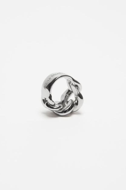 Chunky chain ring - Silver