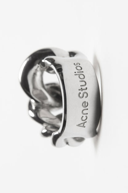 Chunky chain ring - Silver