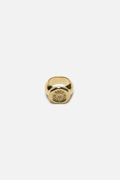 Logo stamp ring - Gold