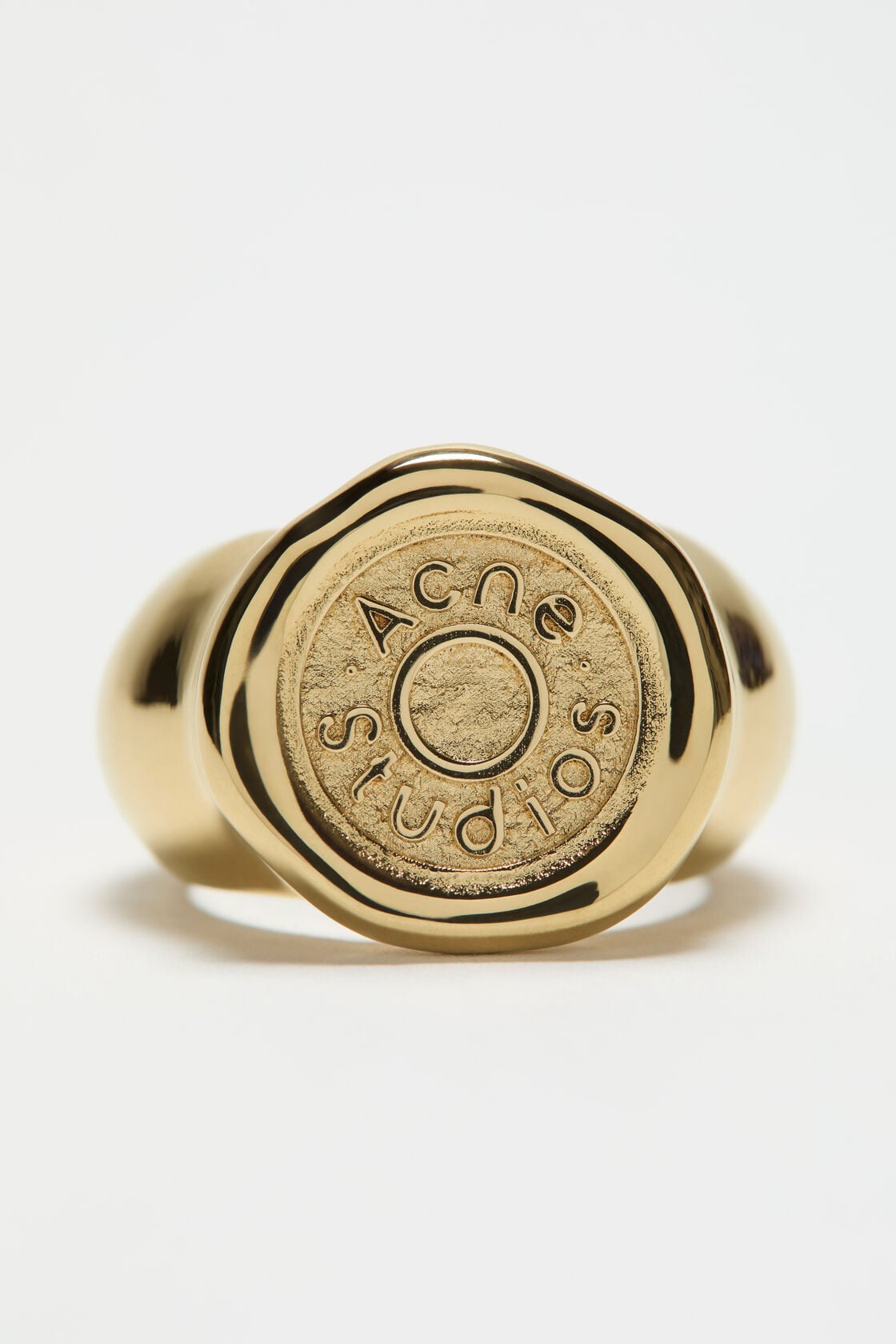 Logo stamp ring - Gold