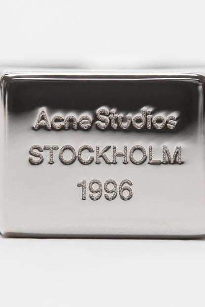 Logo engraved signet ring - Silver