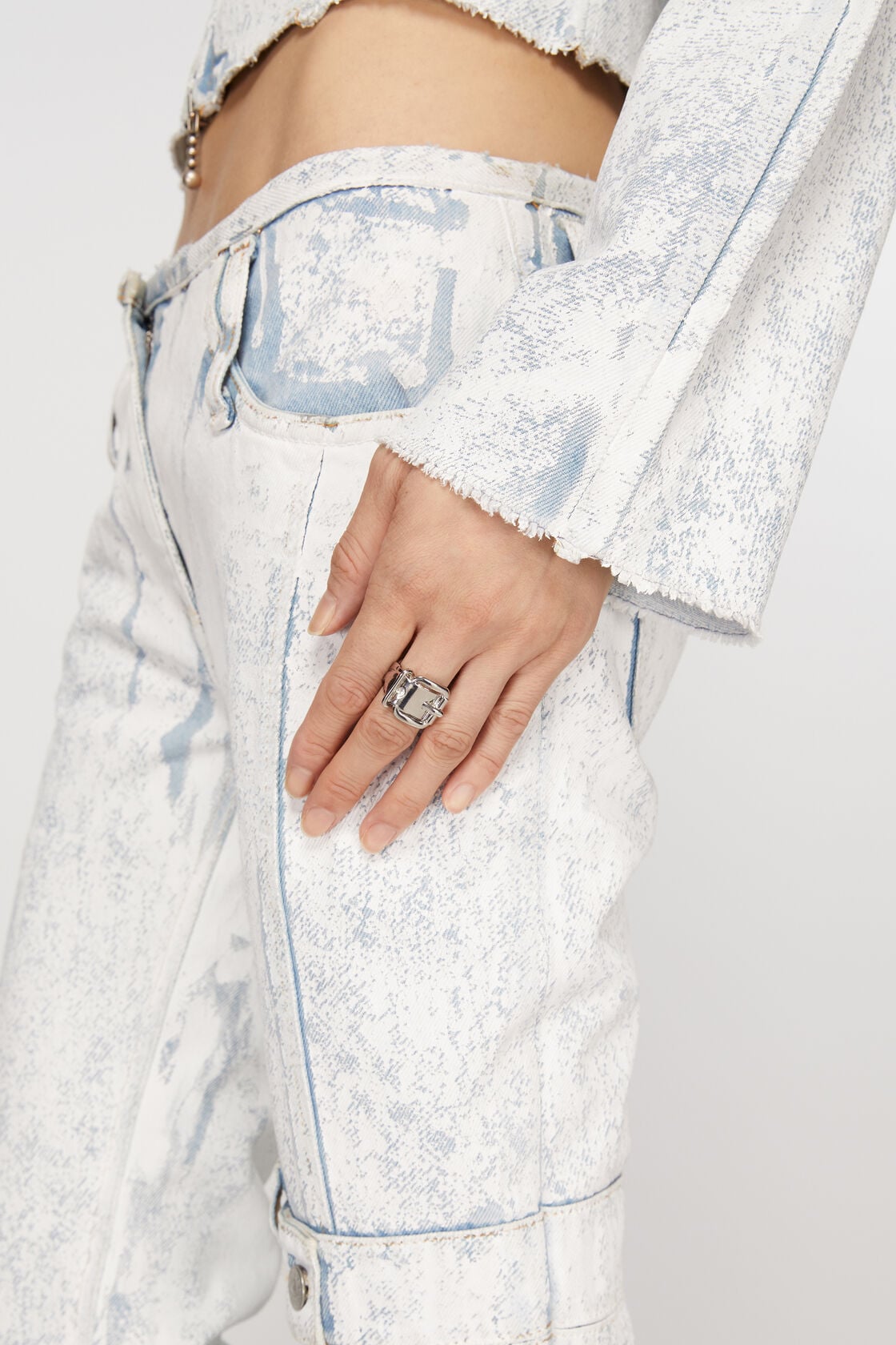 Buckle ring - Silver