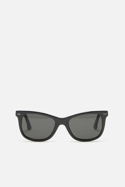 Square-frame sunglasses - Black/black
