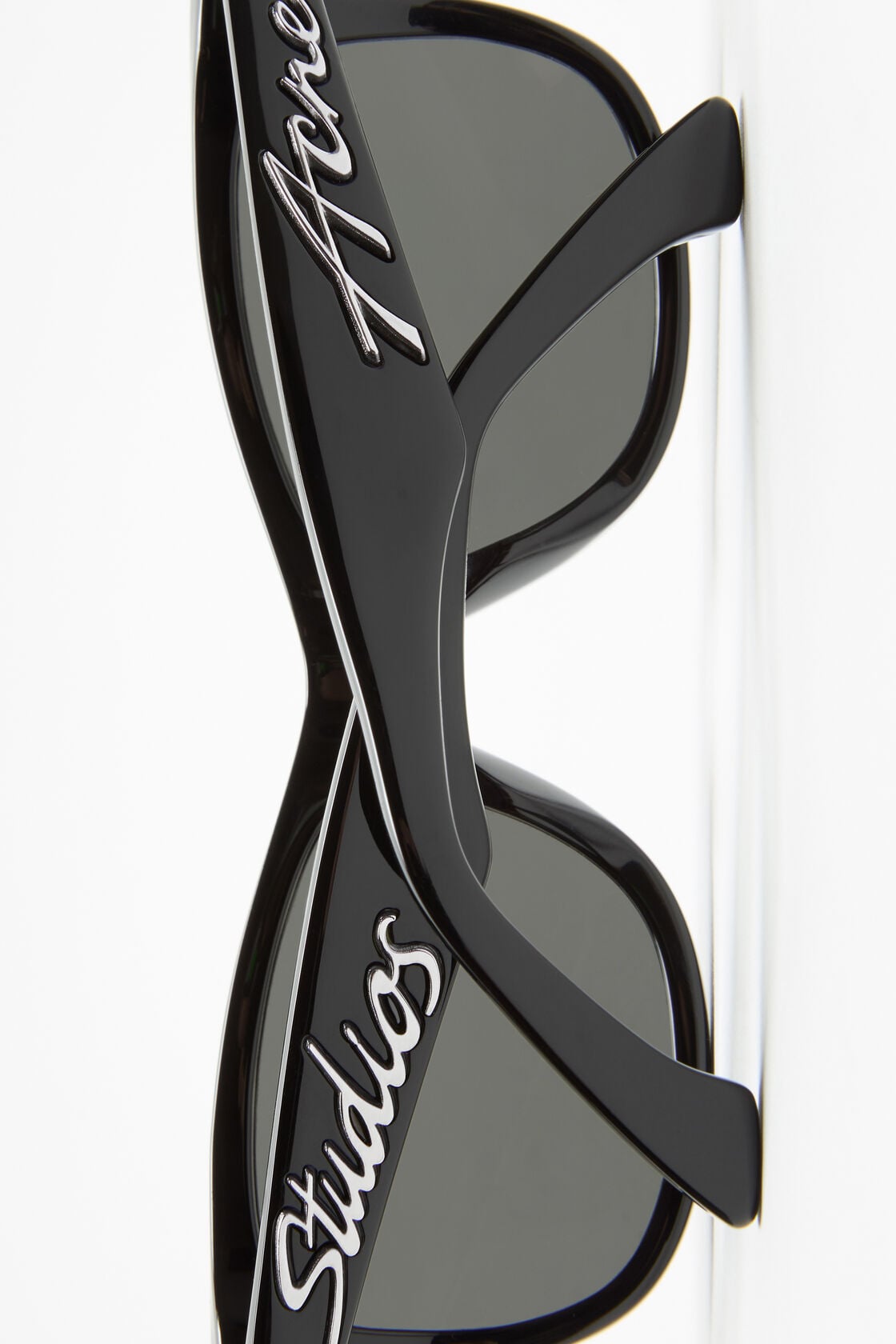 Square-frame sunglasses - Black/black