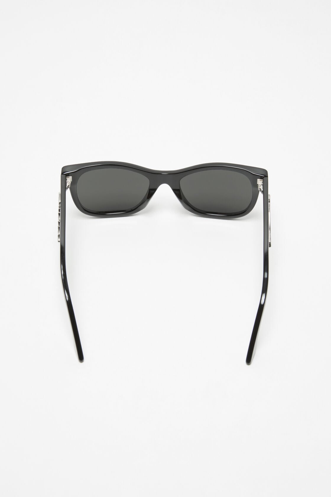 Square-frame sunglasses - Black/black