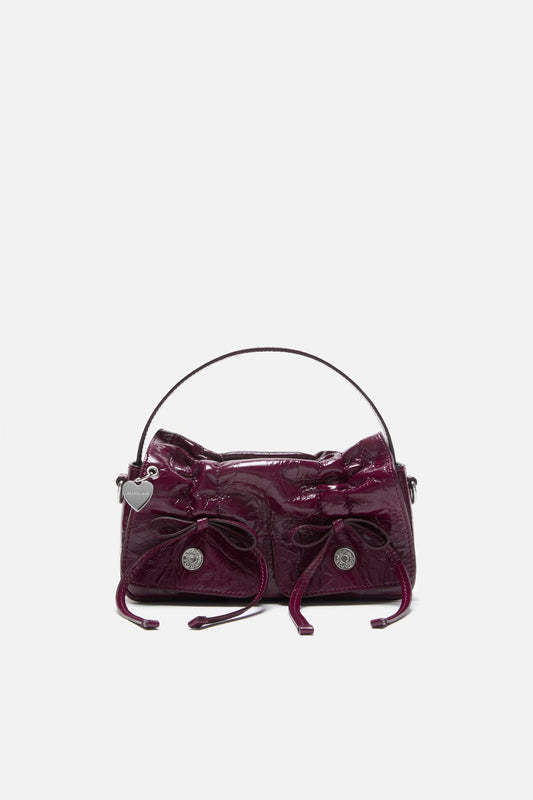 Multipocket micro bag - Berry pink