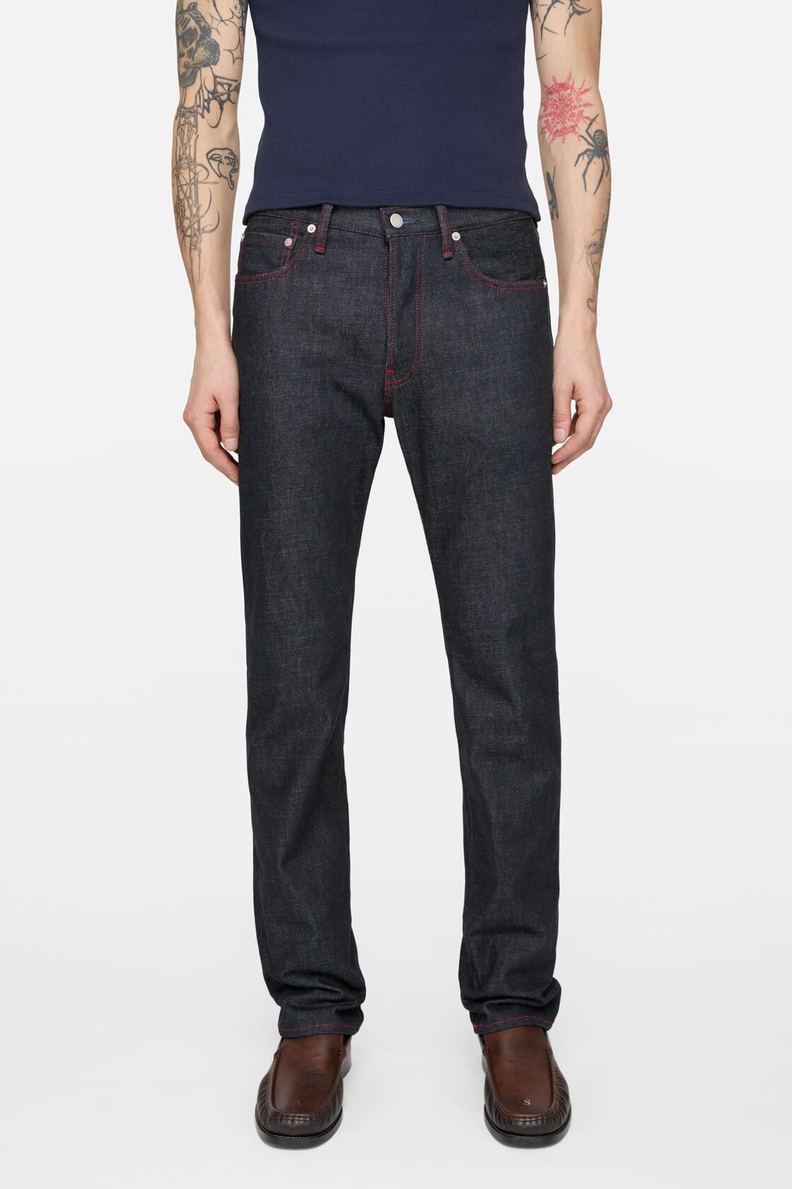 Re-edition raw jeans - 1996M - Mid Blue