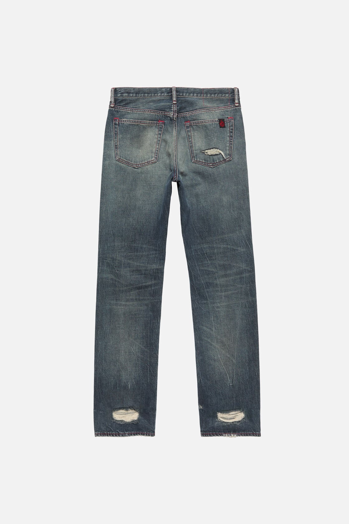 Re-edition worn jeans - 1996M - Mid Blue