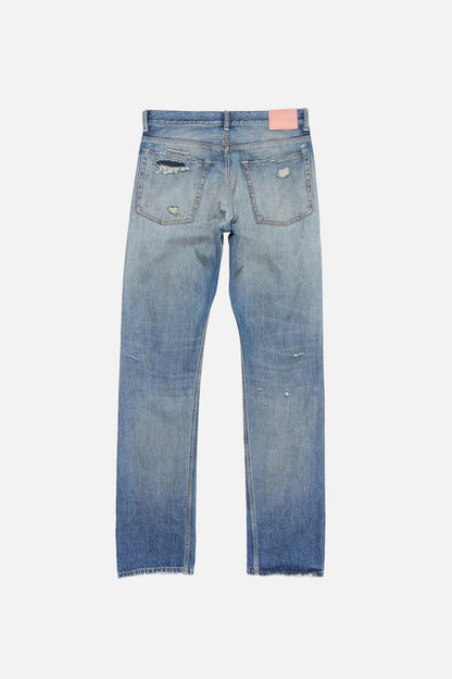 Mended denim jeans - 1996M - Mid Blue