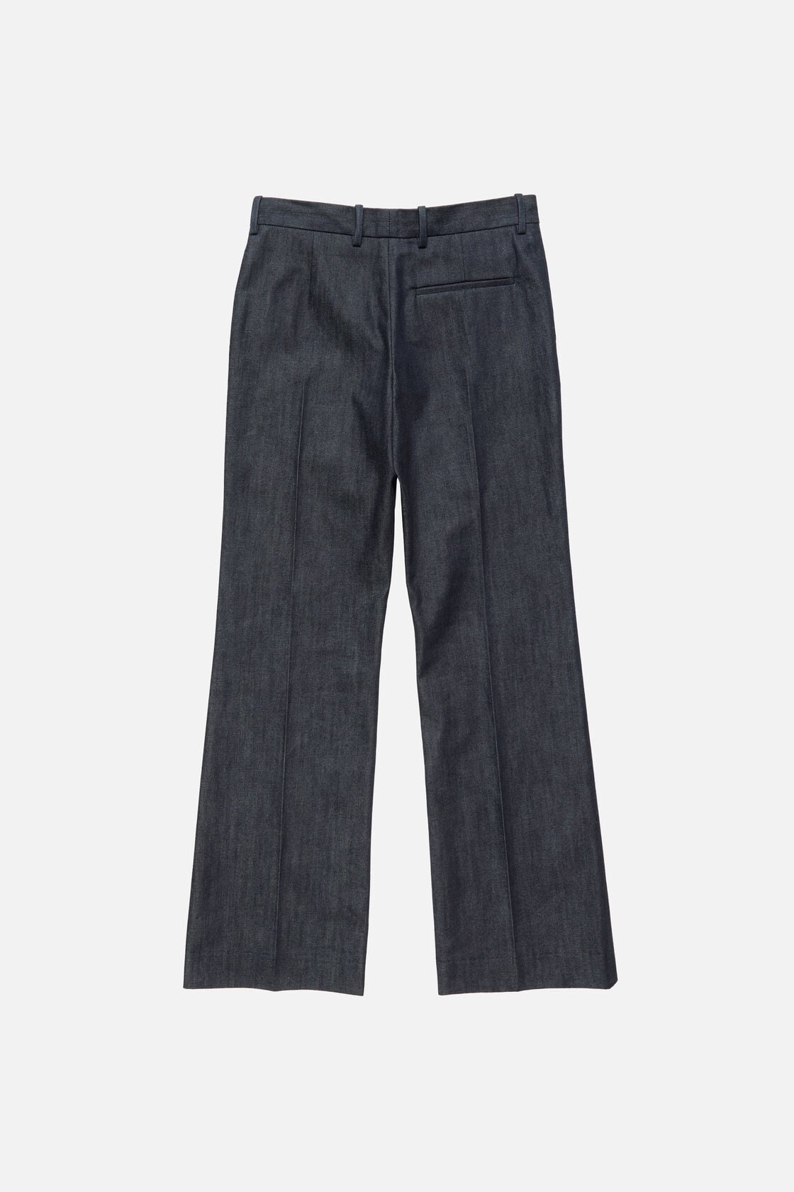 Branded selvedge denim trousers - Indigo blue