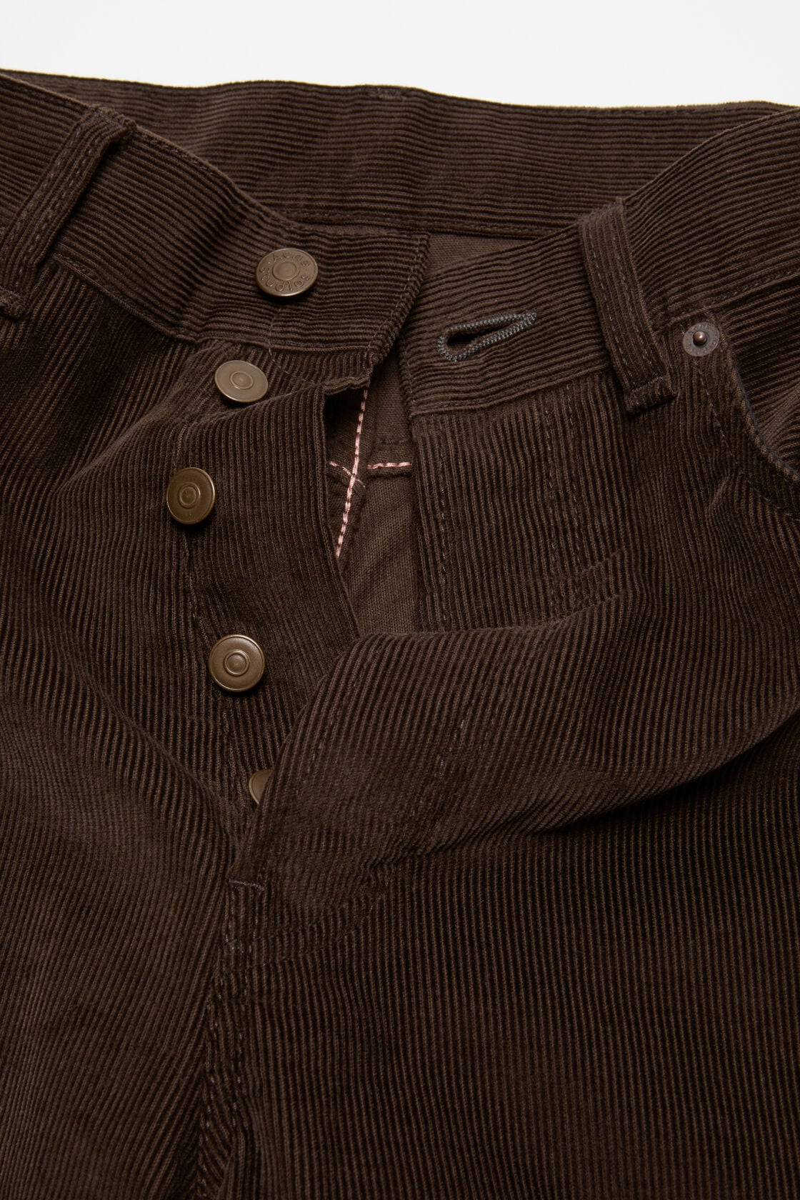 Corduroy trousers - Dark brown