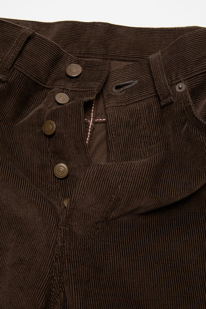 Corduroy trousers - Dark brown