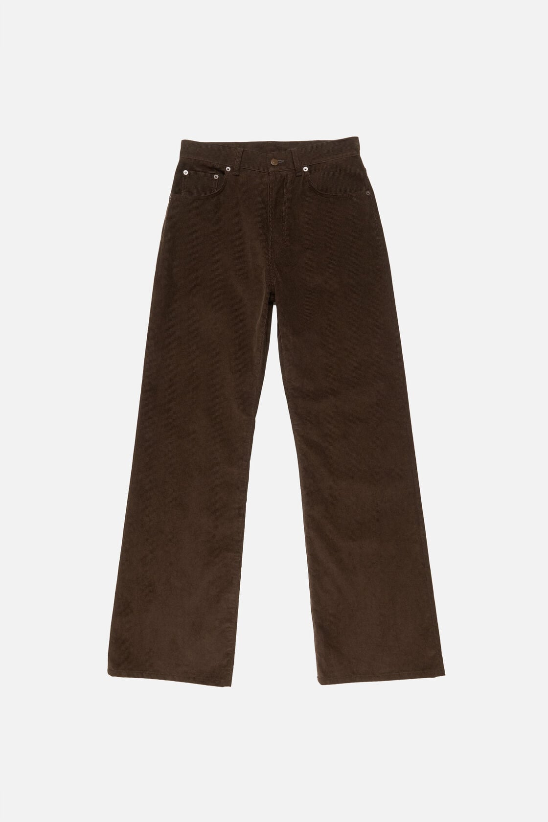 Corduroy trousers - Dark brown