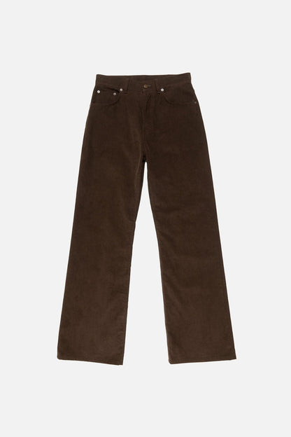 Corduroy trousers - Dark brown