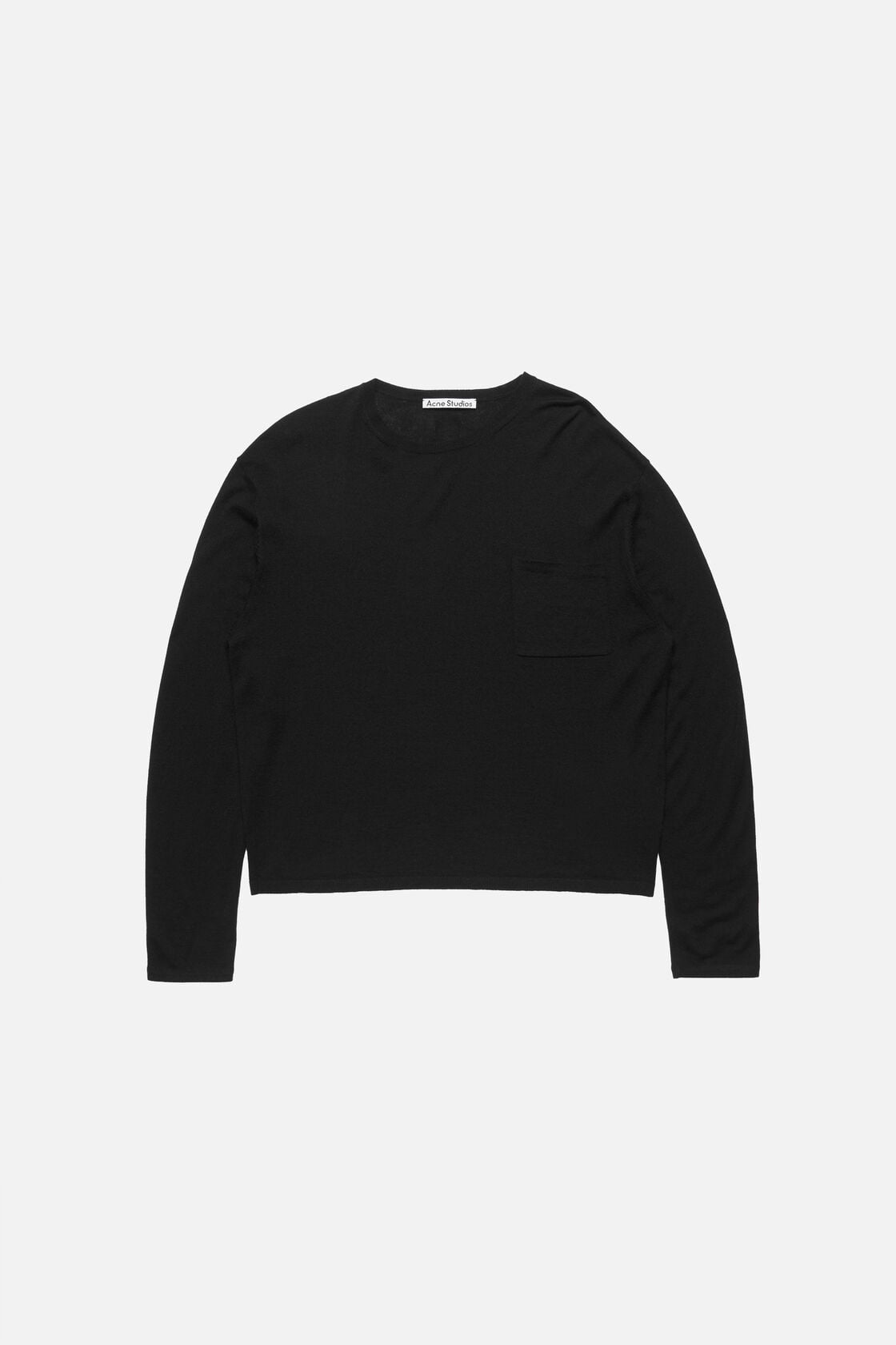 Cashmere knit sweater - Black