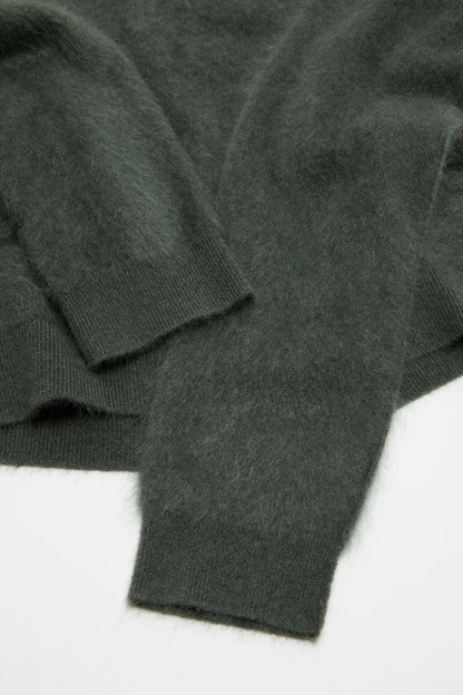 Cashmere v-neck sweater - Dark green