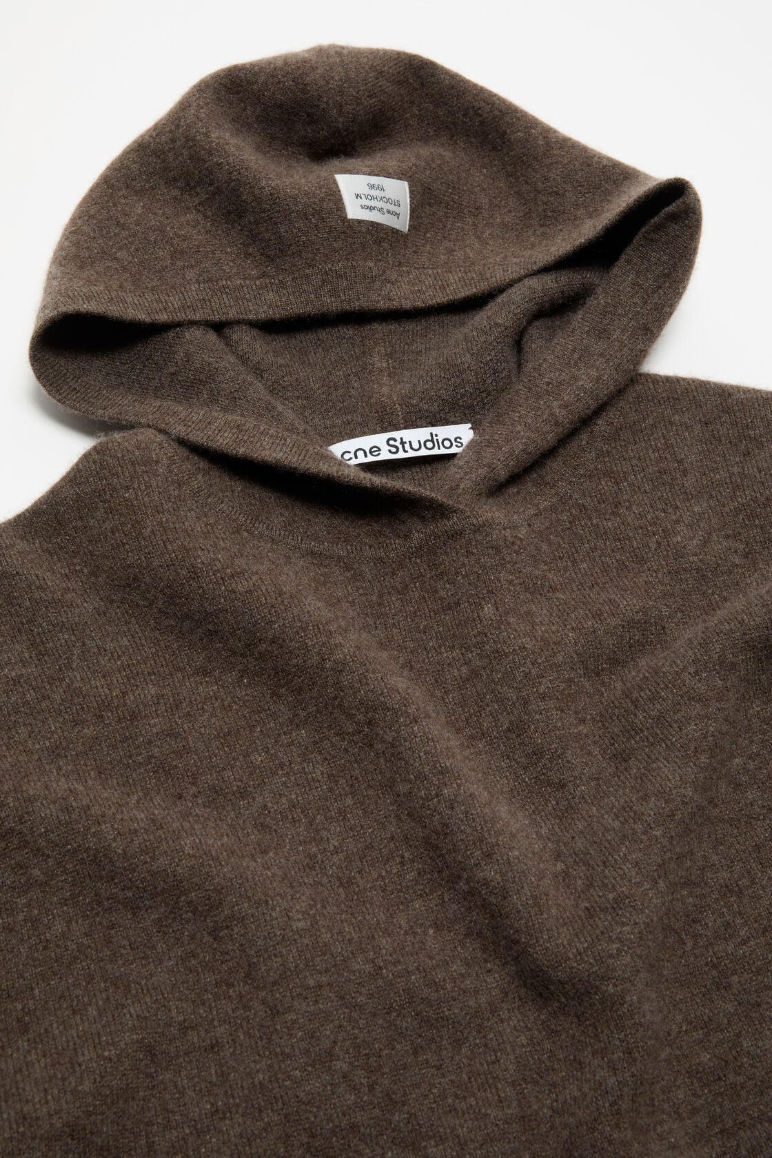 Cashmere hoodie - Walnut brown