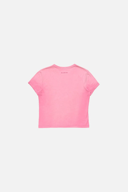 Fitted graphic t-shirt - Pink