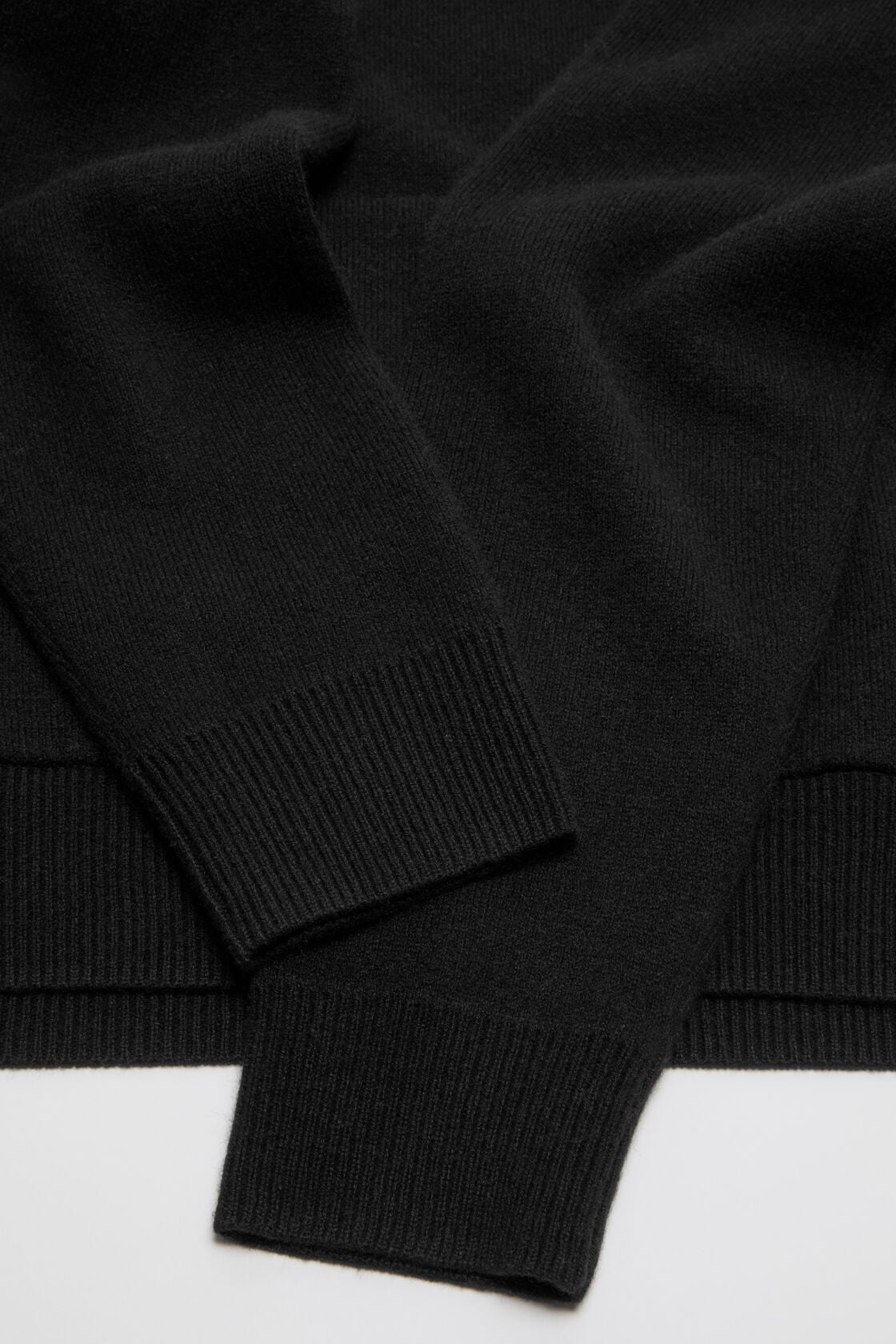 Cashmere hoodie - Black