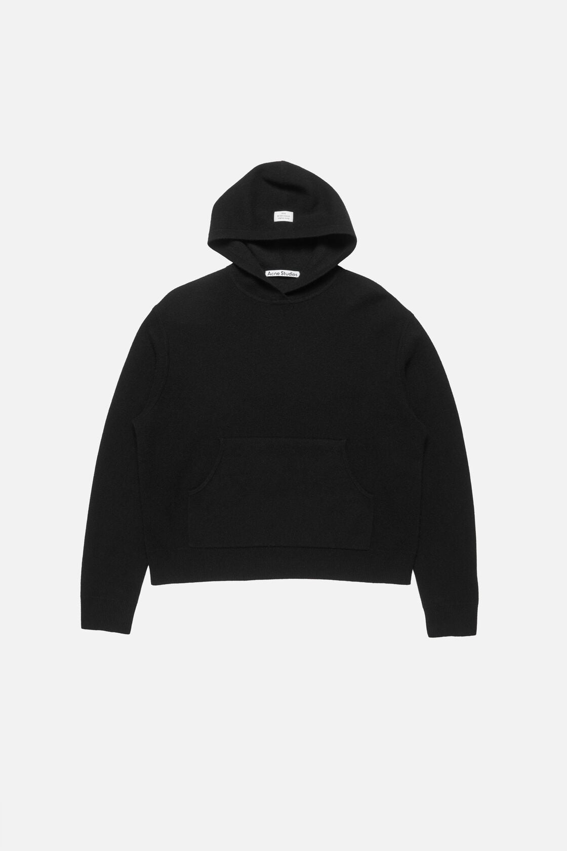 Cashmere hoodie - Black
