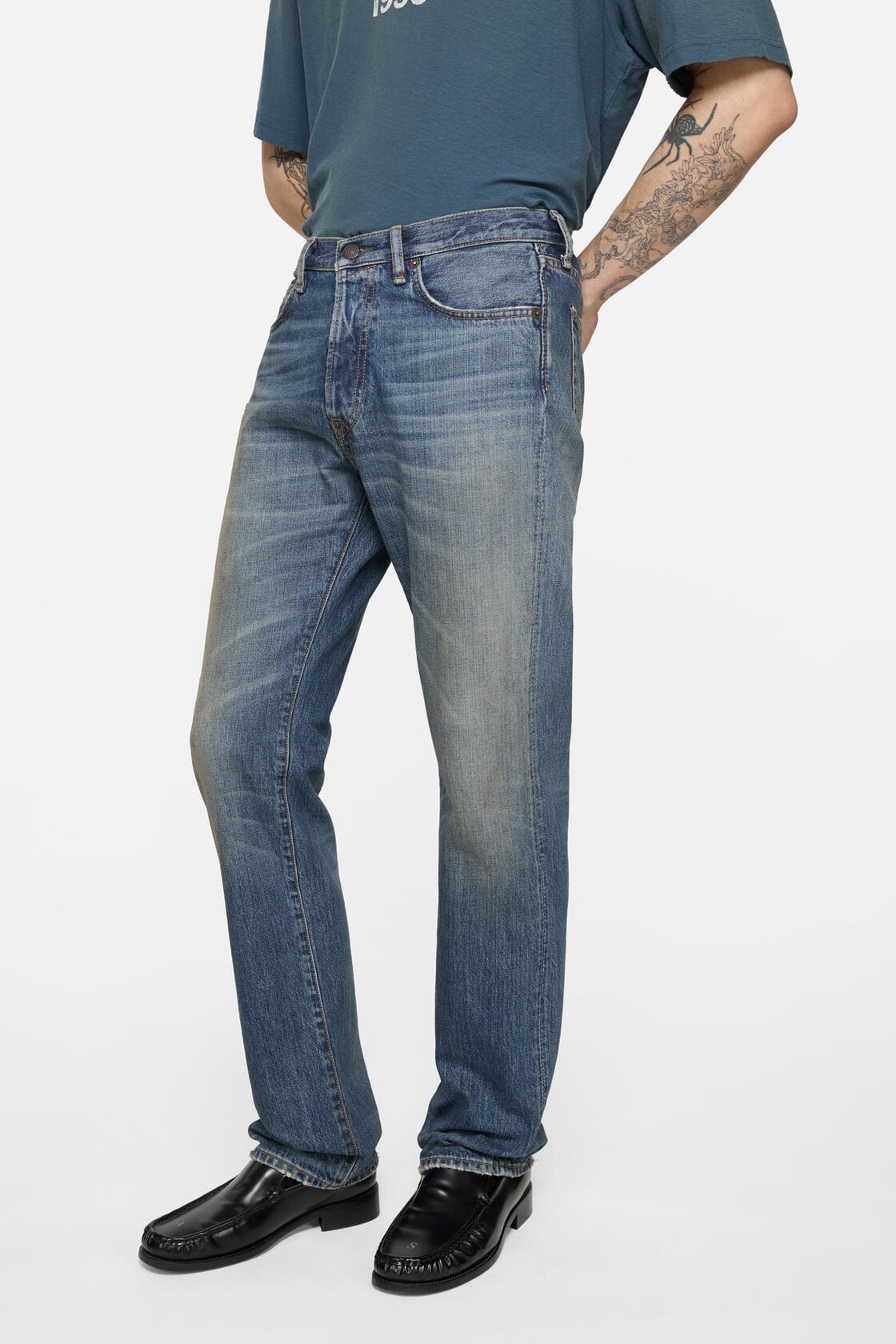 Regular fit jeans - 1996M - Mid Blue