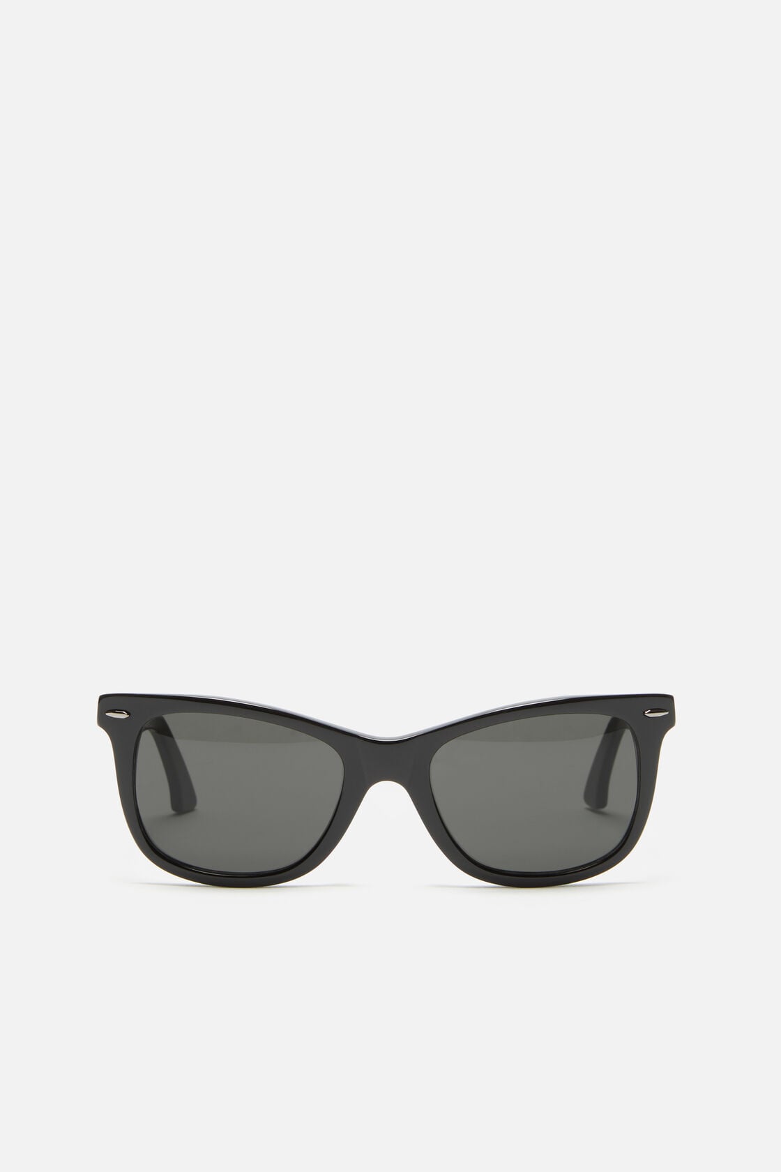 Square-frame sunglasses - Black/black