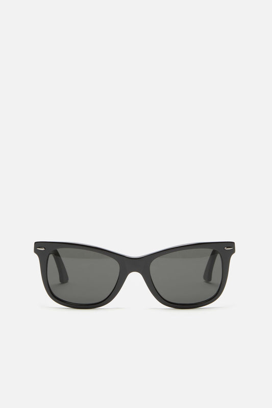 Square-frame sunglasses - Black/black