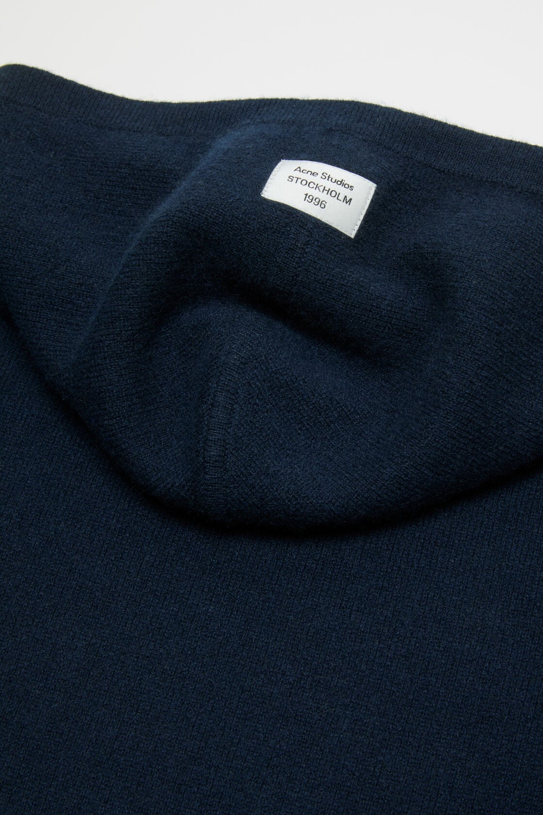 Cashmere hoodie - Ink blue