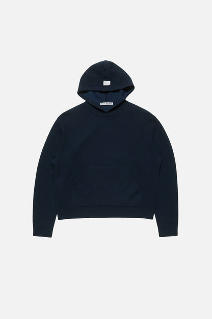 Cashmere hoodie - Ink blue