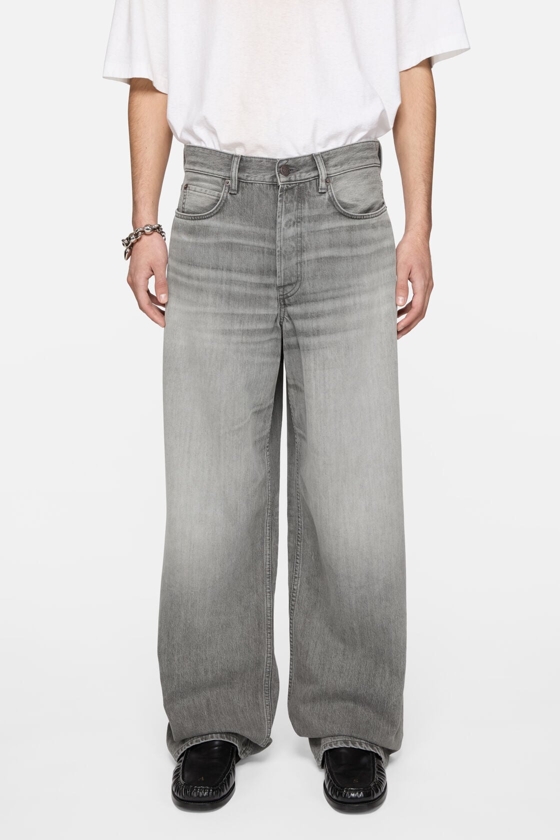 Loose fit jeans - 1981 - Ash grey
