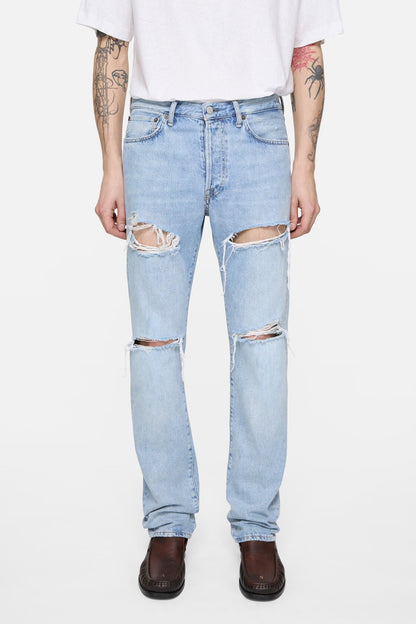 Distressed jeans - 1996M - Light blue