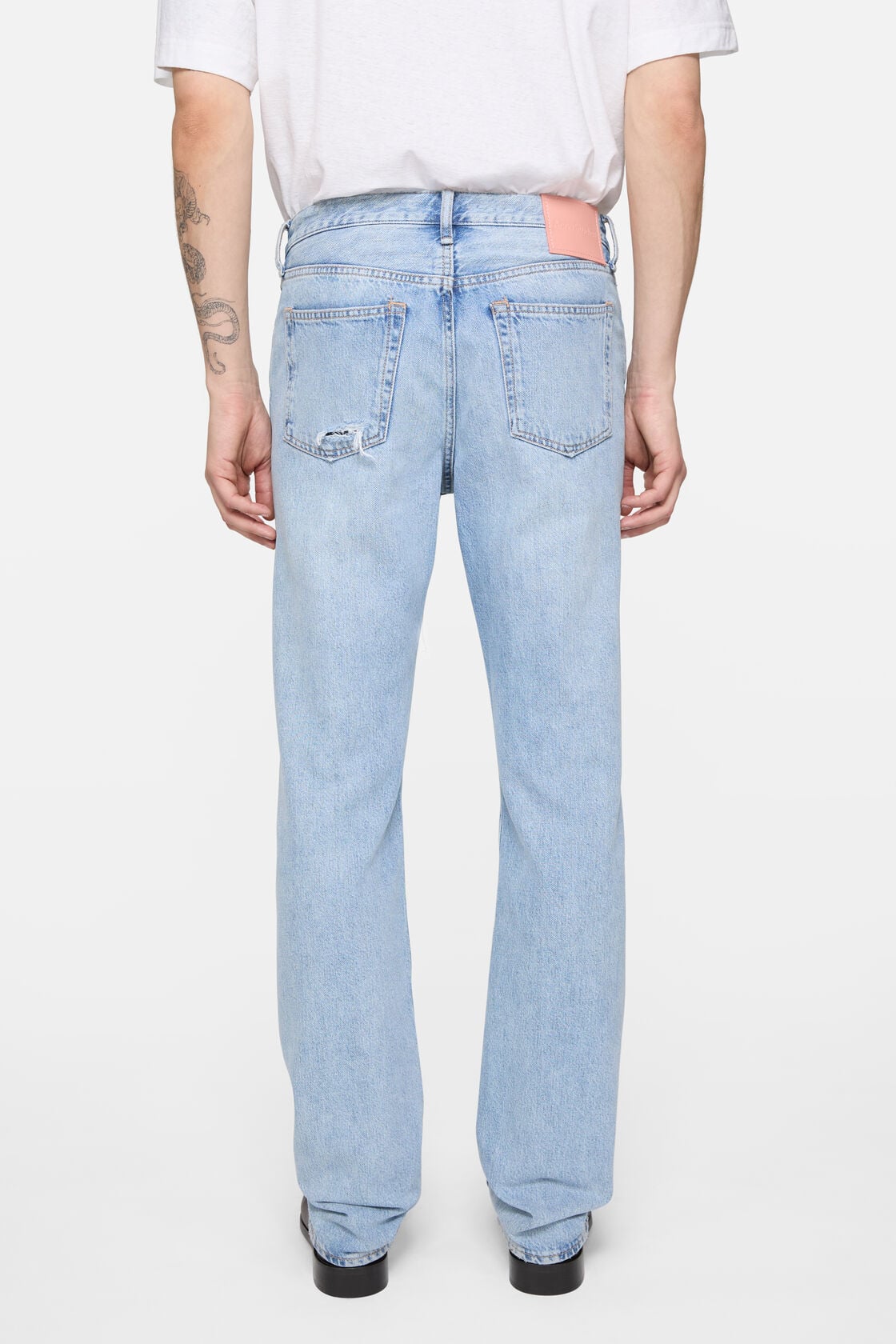 Distressed jeans - 1996M - Light blue