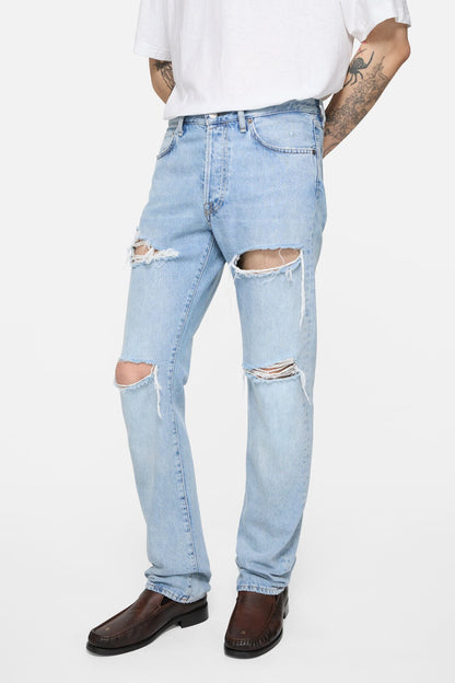 Distressed jeans - 1996M - Light blue