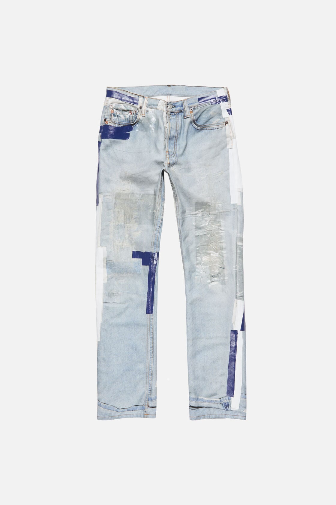 Trompe-l'œil tape jeans - 1996M - Light blue