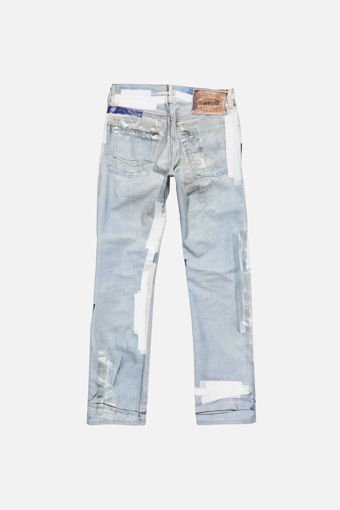 Trompe-l'œil tape jeans - 1996M - Light blue