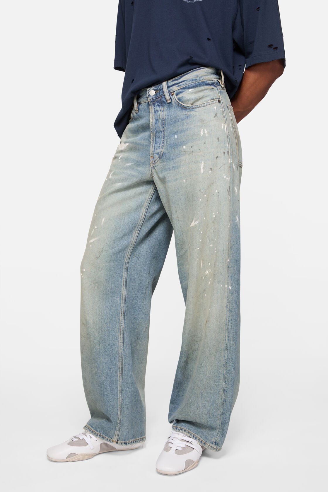 Loose fit jeans - 1981 - Light blue