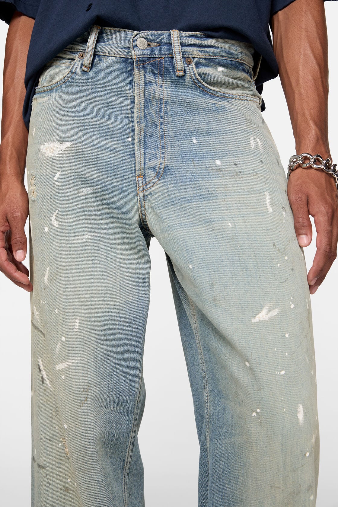 Loose fit jeans - 1981 - Light blue